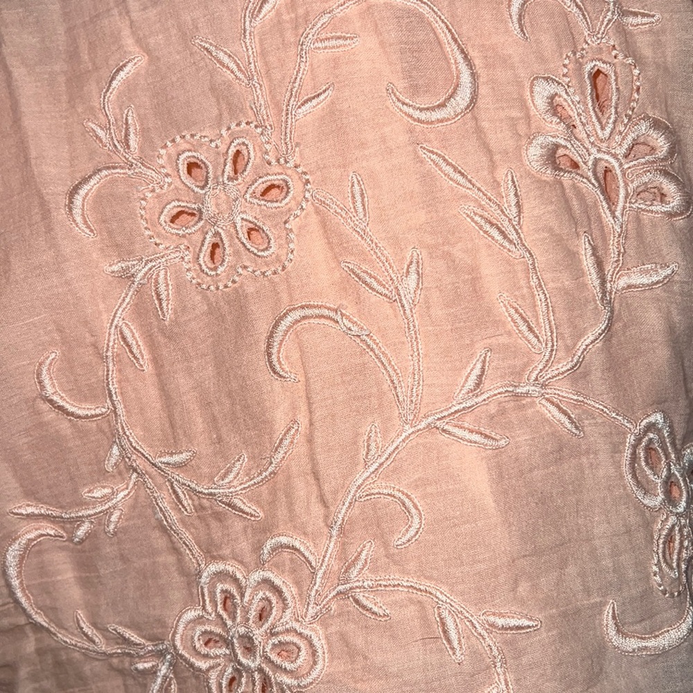 Lauren Conrad Pink/Salmon Maxi Dress. Size L. - Picture 10 of 14